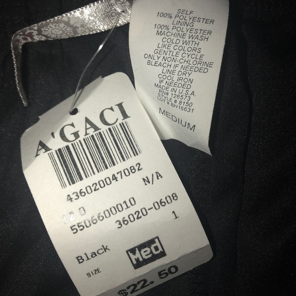 A’gaci Women’s Black Mini shorts - Picture 6 of 6